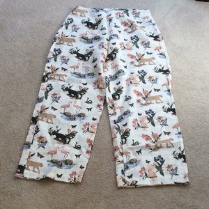 Reformation linen pants New